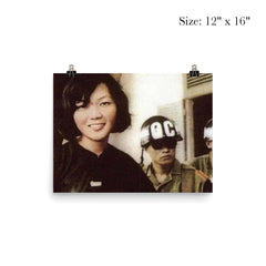 Vo Thi Thang Smiling After Sentencing by South Vietnamese Government, 1968 poster 3