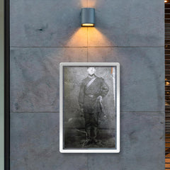 Volunteer Soldier in the Paraguayan War, Brazil, ca 1868 poster 2