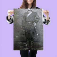 Volunteer Soldier in the Paraguayan War, Brazil, ca 1868 poster 3