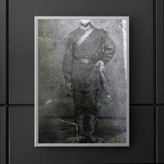 Volunteer Soldier in the Paraguayan War, Brazil, ca 1868 poster 5