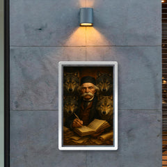 Vuk Karadzic among wolves and manuscripts poster 2