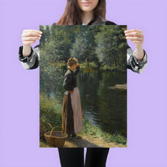 Waiting for the Ferry by Leopold Franz Kowalski poster 3