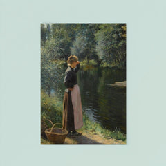 Waiting for the Ferry by Leopold Franz Kowalski poster 8