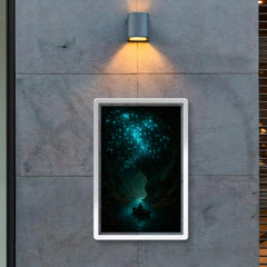 Waitomo Glowworm Caves New Zealand poster 2