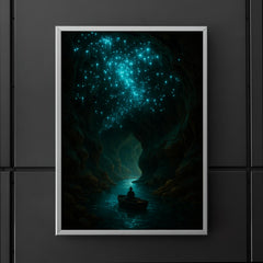 Waitomo Glowworm Caves New Zealand poster 5