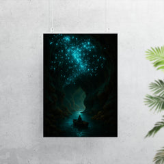 Waitomo Glowworm Caves New Zealand poster 7