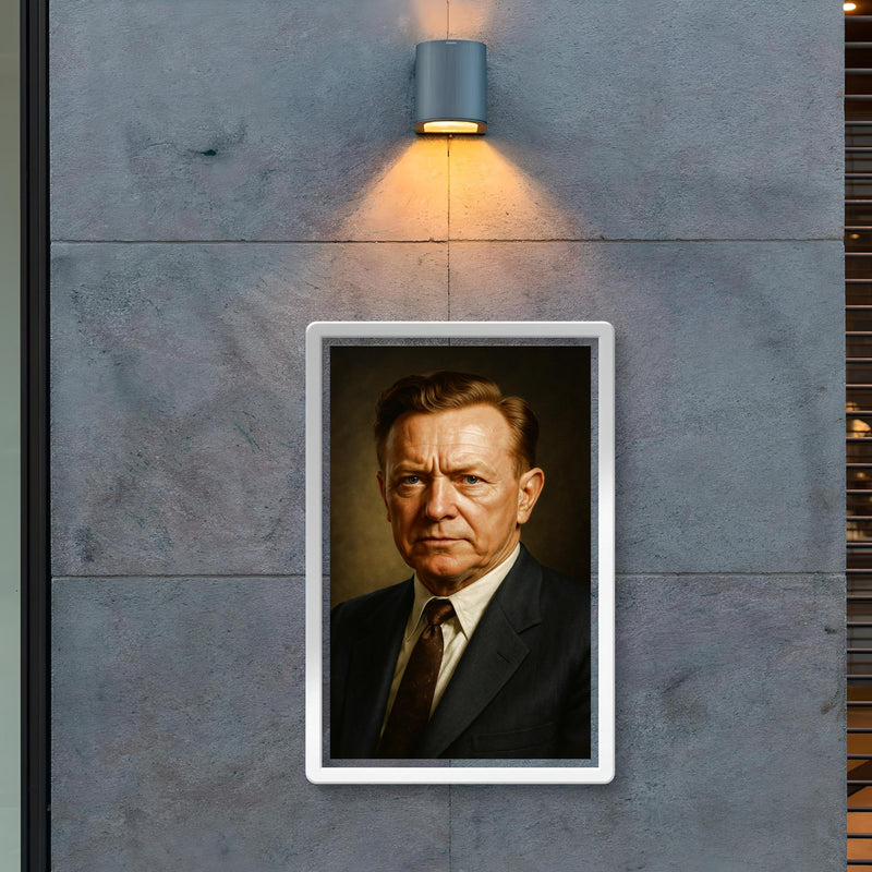 Walter Reuther portrait poster 2