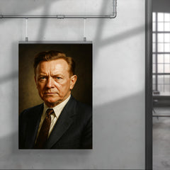 Walter Reuther portrait poster 4