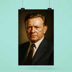 Walter Reuther portrait poster 6