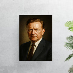 Walter Reuther portrait poster 7