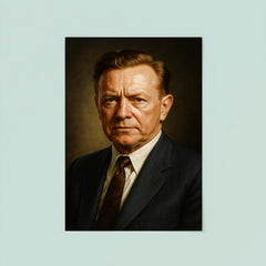 Walter Reuther portrait poster 8