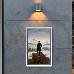 Wanderer Above the Sea of Fog by Caspar David Friedrich, 1818 poster 2