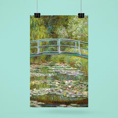 Water Lily Pond by Claude Monet poster 6