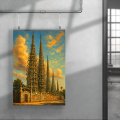 Watts Towers Los Angeles USA poster 4