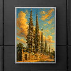Watts Towers Los Angeles USA poster 5
