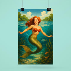 Weeki Wachee Springs Mermaid Shows Florida USA poster 6
