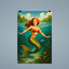 Weeki Wachee Springs Mermaid Shows Florida USA poster 9