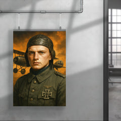 Werner Voss portrait poster 4