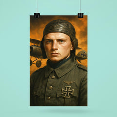 Werner Voss portrait poster 6