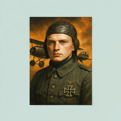 Werner Voss portrait poster 8