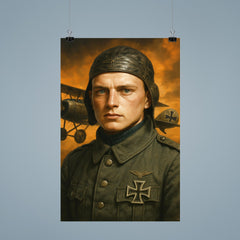 Werner Voss portrait poster 9