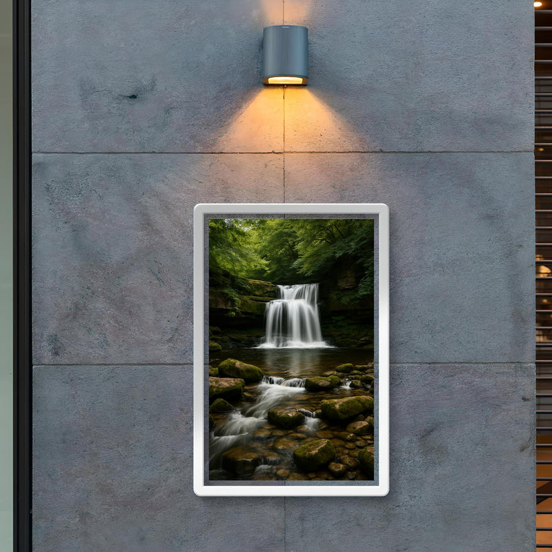 West Burton Falls Cauldron Falls England poster 2