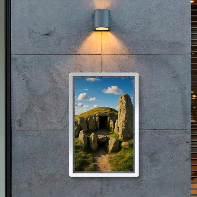 West Kennet Long Barrow England poster 2