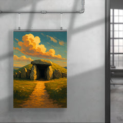 West Kennet Long Barrow Wiltshire England poster 4