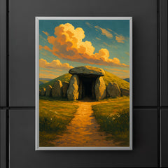 West Kennet Long Barrow Wiltshire England poster 5