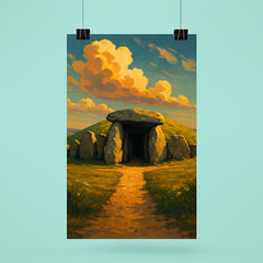 West Kennet Long Barrow Wiltshire England poster 6