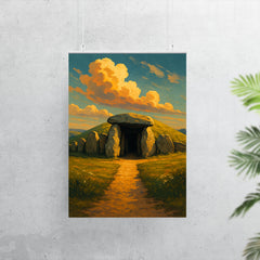 West Kennet Long Barrow Wiltshire England poster 7