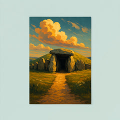 West Kennet Long Barrow Wiltshire England poster 8