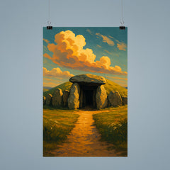 West Kennet Long Barrow Wiltshire England poster 9