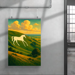 Westbury White Horse England poster 4