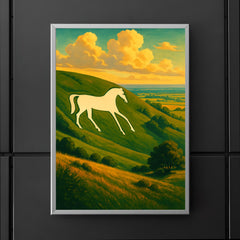 Westbury White Horse England poster 5