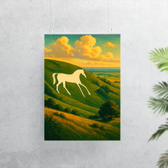 Westbury White Horse England poster 7