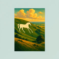 Westbury White Horse England poster 8