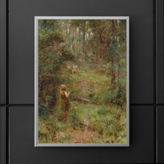 What the Little Girl Saw in the Bush by Frederick McCubbin, 1904 poster 5