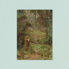 What the Little Girl Saw in the Bush by Frederick McCubbin, 1904 poster 8