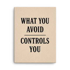 What you avoid controls you canvas print on a plain backdrop in size 18"x24".