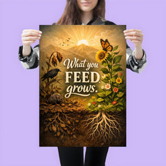 What you feed grows poster 3