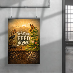 What you feed grows poster 4