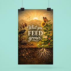What you feed grows poster 6