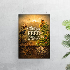 What you feed grows poster 7