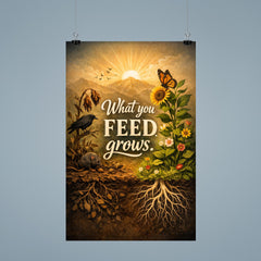 What you feed grows poster 9
