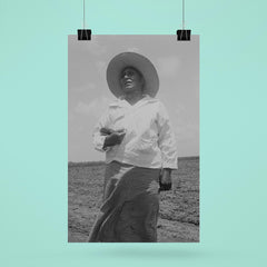 Wife of a Mexican sharecropper near Bryan, Texas by Dorothea Lange poster 6