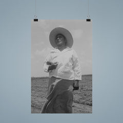 Wife of a Mexican sharecropper near Bryan, Texas by Dorothea Lange poster 9
