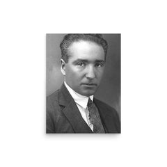 Wilhelm Reich poster on a plain backdrop in size 12"x16".
