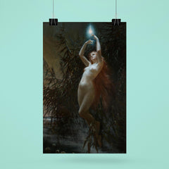 Will o the Wisp by Lev Lerch, 1888 poster 6