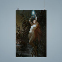 Will o the Wisp by Lev Lerch, 1888 poster 9